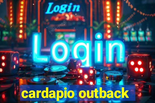 cardapio outback